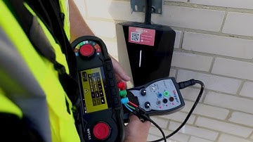 Megger MFT-X1 Multifunction Tester Demonstration For EV Charge Point Testing