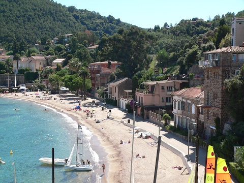 Theoule-sur-Mer Beach , France