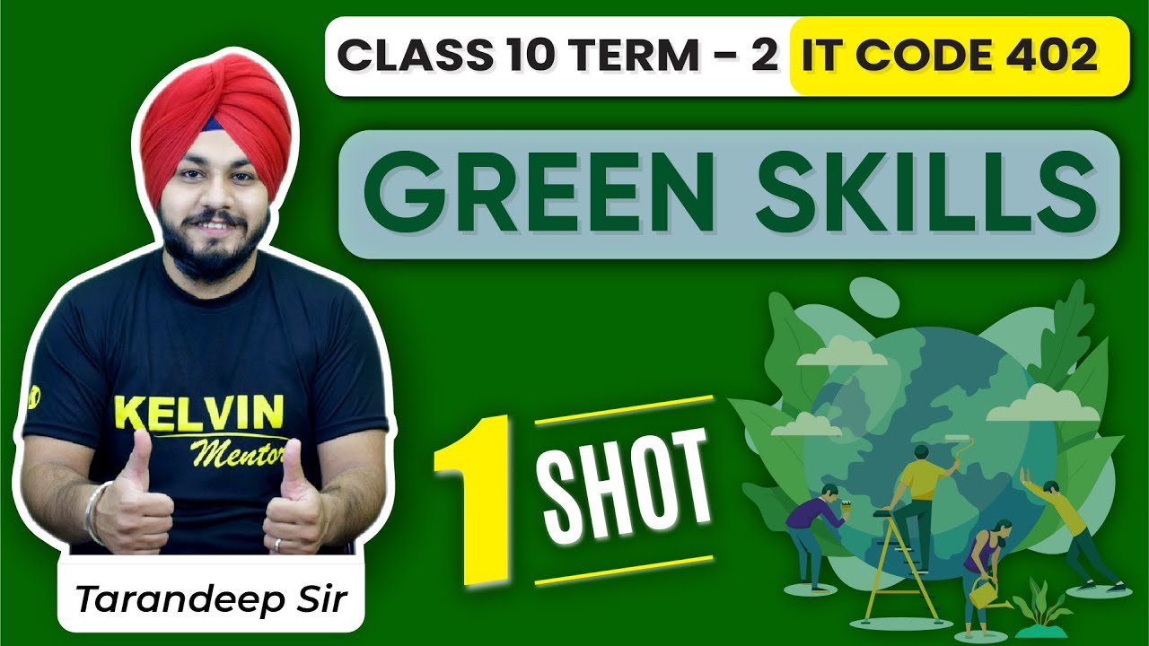 powerpoint presentation on green skills class 10