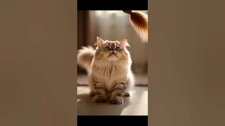 Video 11907521: persian cat toys, persian cat playing