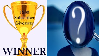 Giveaway Winner