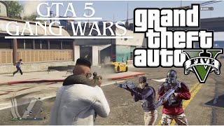 GTA 5 GANG WARS - FUNNY MOMENTS
