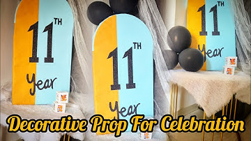 DIY Romantic Anniversary Backdrop Ideas!