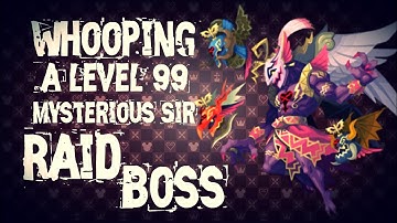 Kingdom Hearts Union X [Cross] Lvl 99 Mysterious Sir Raid Boss