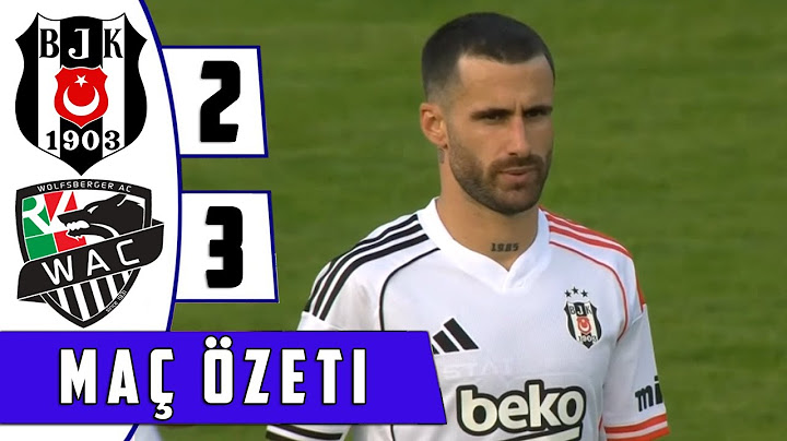Beşiktaş 2-3 Wolfsberger | Maç Özeti | HD