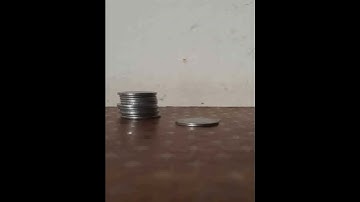 Stop motion animation with coins 🪙  please complete 100 subscribers