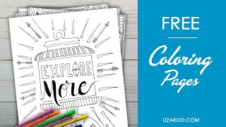 FREE Printable - Coloring Pages for Families
