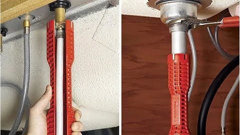 WREOW Faucet and Sink Installer（8 in 1)