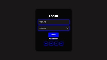 CSS Dark Neumorphism Login Form UI Design | Html5 CSS3 Soft UI | by code2hack
