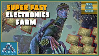 Ark Best Way To Solo Quickly Farm Thousands Of Electronics In Minutes Genesis