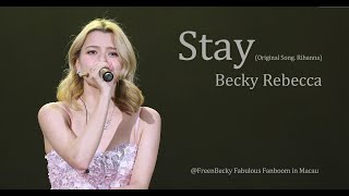 Becky Rebecca - Stay @230409 FreenBecky Fabulous Fanboom in Macau