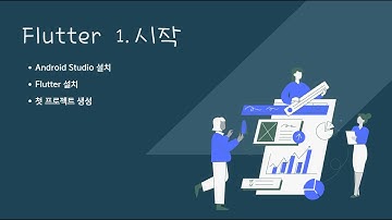 Flutter E1, 안드로이드 스튜디오, Flutter 설치, 첫 프로젝트 생성