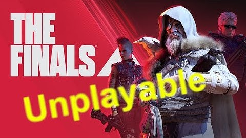 The FINALS is UNPLAYABLE | Keyboard Input Delay Bug