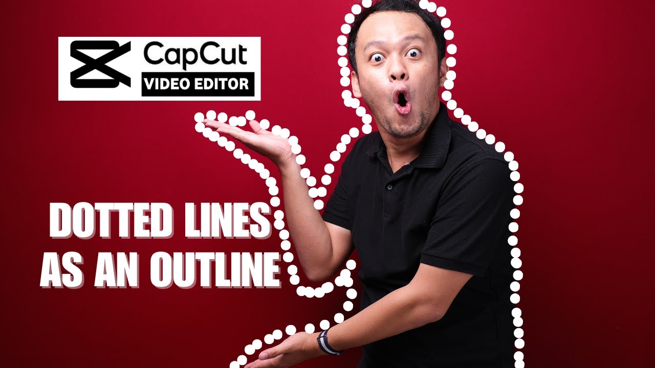 CapCut Drawing Feature! How Can You Add Dotted Lines to Photo or Video ...