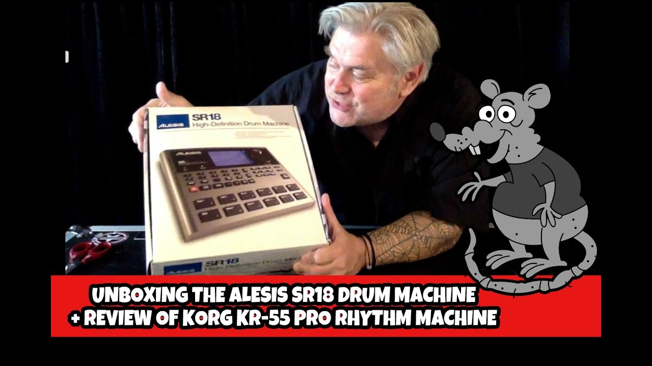 Unboxing The Alesis Sr18 Drum Machine Review Of Korg Kr 55 Pro Rhythm Machine Youtube Unboxing The Alesis Sr18 Drum Machine Review Of Korg Kr 55 Pro Rhythm Machine Youtube