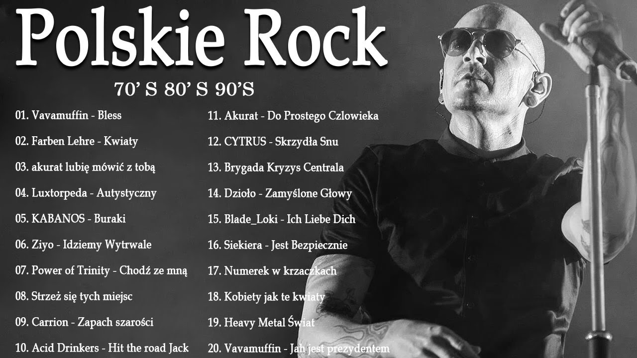 Zagraniczne Zespoły Rockowe Lat 80 90 Przeboje Polski Rock ♫ Polskie Stare Przeboje Hity Lat 80 i 90 ♫ Dobre