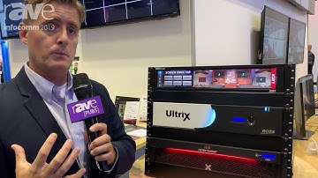 InfoComm 2019: Ross Video Limited Ultritouch 2RU System Control and Monitoring Panel