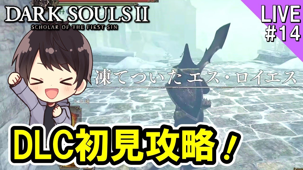 ダークソウル2 Dlc 凍てついたエス ロイエス 攻略途中から 数々の死にゲーを最高難易度で攻略した男が完全初見でdark Souls を実況 14 Youtube