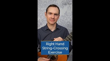 Mastering String Crossing: Guitar Exercise for Melodies & Scales 🎶 #shorts