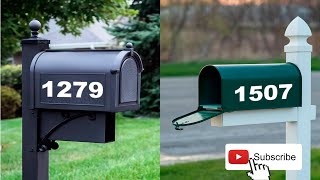 iSYFIX - Black Vinyl Numbers Stickers