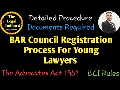 How To Get Enrolled In The State Bar Council- BAR Council Of Delhi Registration - #DelhiBarCouncil