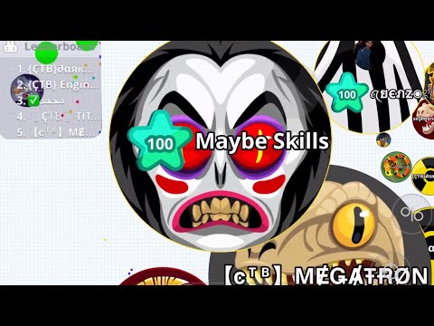 FASTEST CLAN (CTB) DESTRUCTION + IMPOSSIBLE REVENGE/ AGARIO MOBILE GAMEPLAY/ SKILLS AGARIO