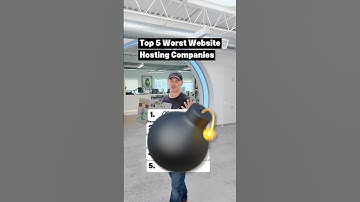 Top 5 Worst Website Hosting Companies⚠️ If your site is hosted with one of these… you’re in danger.