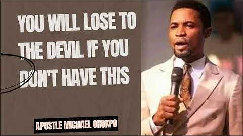 YOU WILL LOSE TO THE DEVIL IF YOU DON