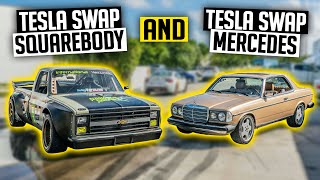 Tesla Swapped Chevy C10 Broken Subframe Fix  EV Squarebody Ep. 31