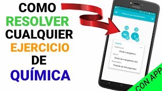 Como resolver cualquier ejercicio de Quimica con aplicacion screenshot 3