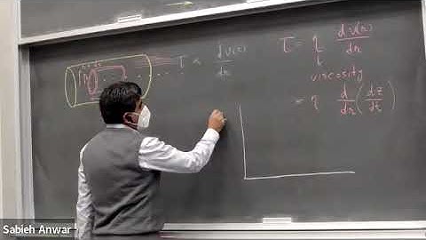 Lecture 2: Blood flow explained by Poiseuille