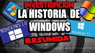 Investigación: La Historia Resumida de Windows | De Windows 1.0 a Windows 11