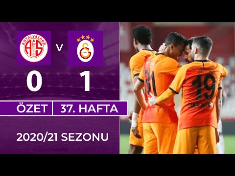 ÖZET: FTA Antalyaspor 0-1 Galatasaray | 37. Hafta - 2020/21