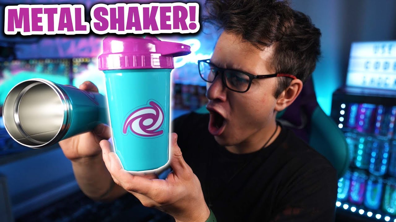 The BEST SHAKER GFuel Has EVER Made! - HORNETS STAINLESS STEEL GFuel Shaker!  