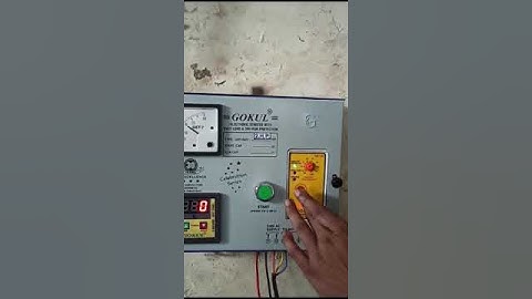 2HP sump motor starter NO And OFF