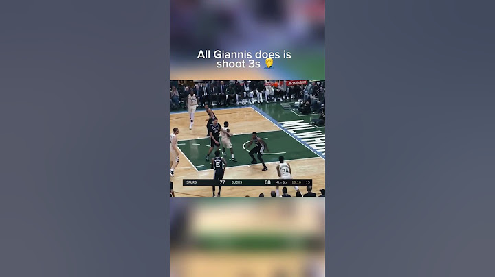 All Giannis does it shoot 3s 🤦‍♂️ #nba #nbafans #giannis #milwaukeebucks