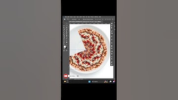 PIZZA Circular Pattern in Photoshop by Artistic Abbas