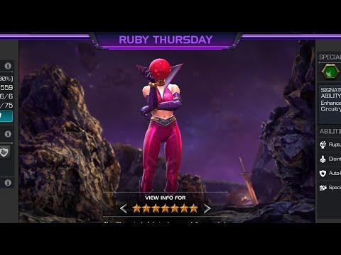 How to easily kill or defeat RUBY THURSDAY Marvel  contest of champions mcoc NALIN DEV