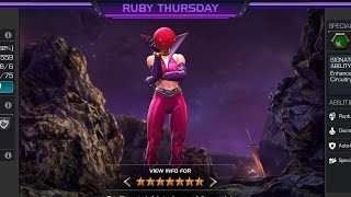 How to easily kill or defeat RUBY THURSDAY Marvel  contest of champions mcoc NALIN DEV