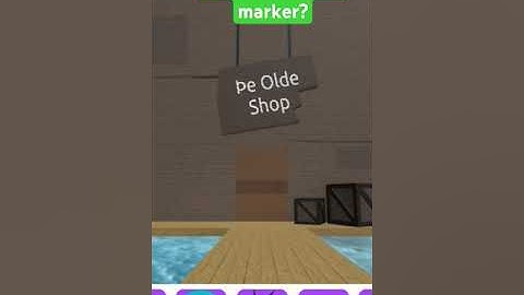 How to find tied marker? | Roblox | Find the markers.