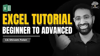 Best Excel Couse | Beginner to Advanced Excel | Complete Excel Course | Learn Excel Basics