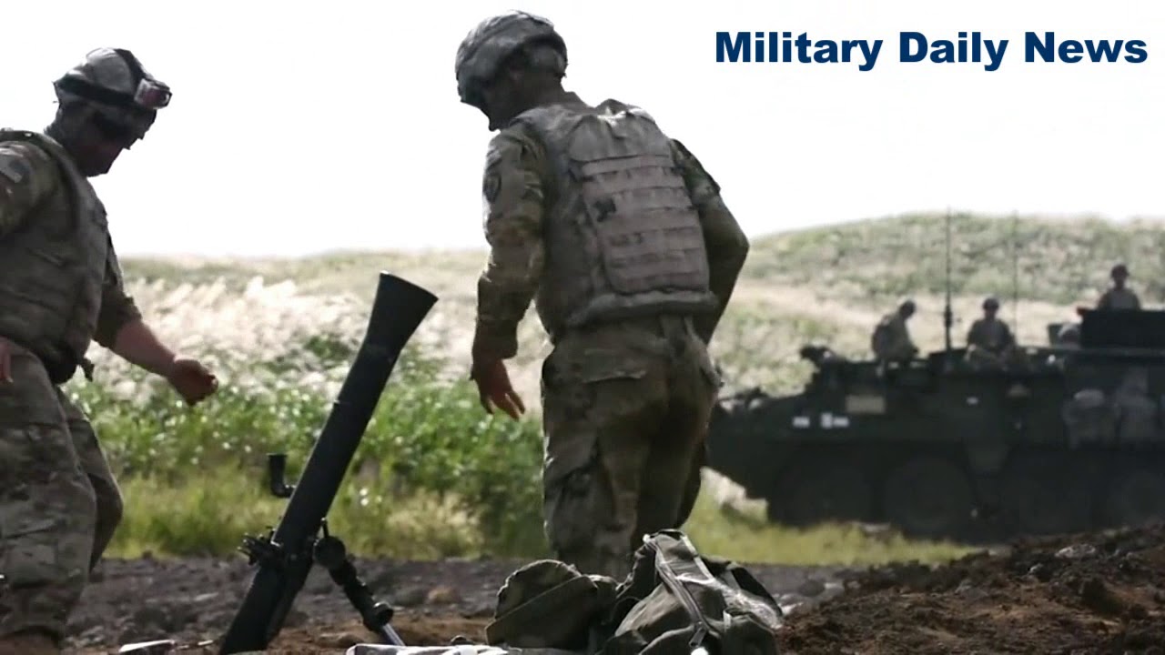 Orient Shield 2017 Mortar Live Fire