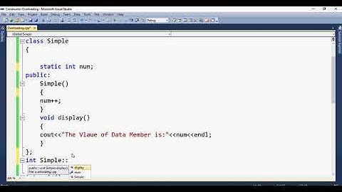 Static Data Member in C++ (OOP) Urdu/Hindi | 2019