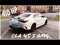 421 hp  sa voiture au garage  il se retrouve avec a   cla 45 s amg 2020