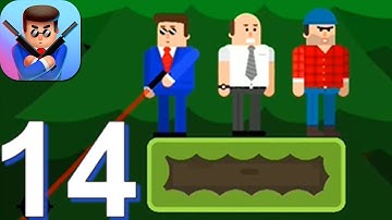 Mr Bullet - Gameplay Walkthrough Part 14 Hostages Chapter 5-7 (Android, iOS Gameplay)