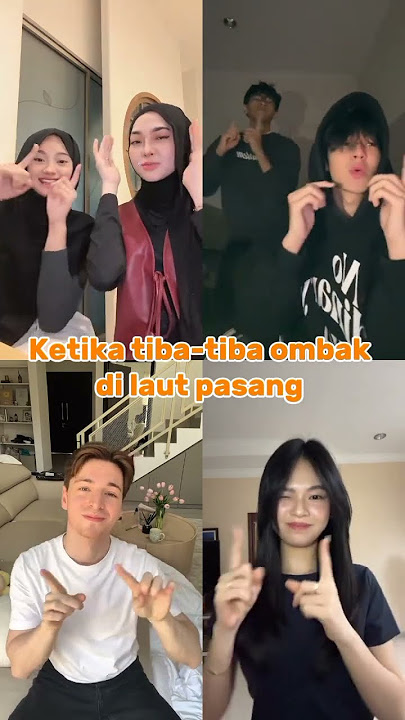 Dance Tiktok Ketika tiba-tiba ombak di Laut Pasang Viral 2025 #dance #tiktok #trend #shorts #fyp