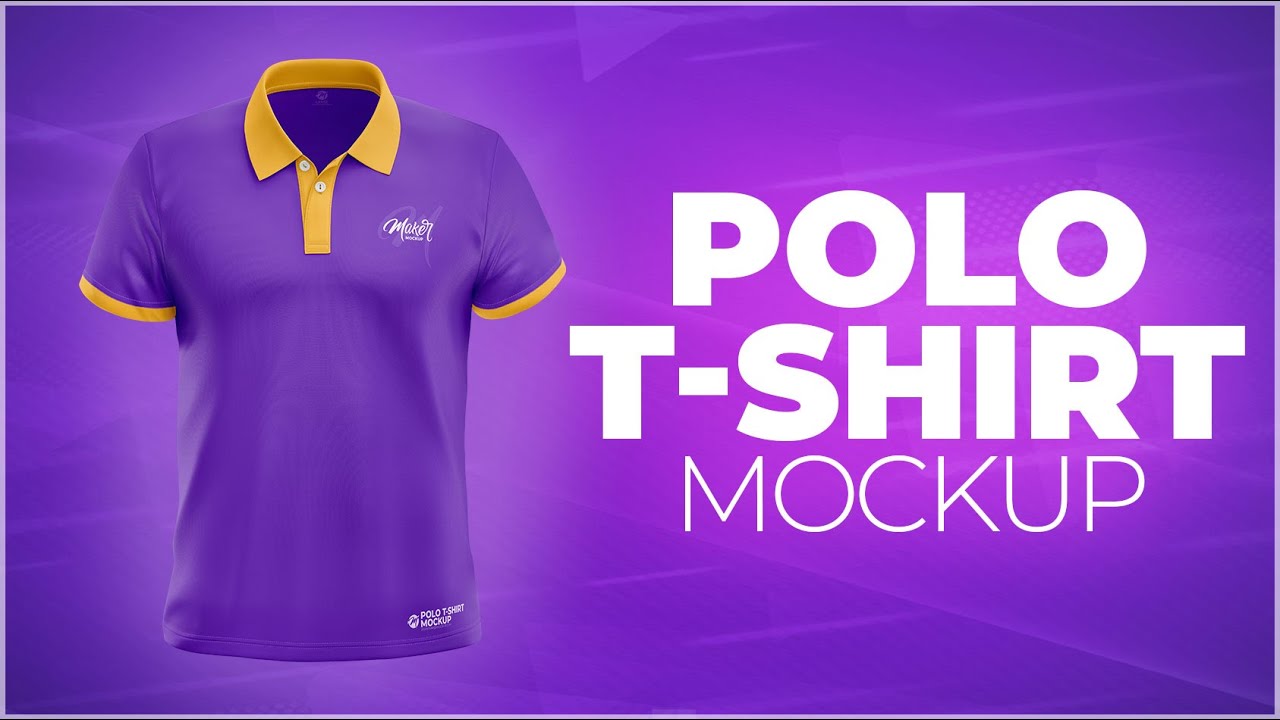 Polo T-shirt Mockup - Mockup Camisa Polo - YouTube