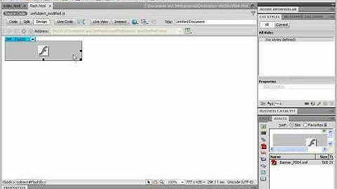 Dreamweaver CS6 Setting Flash Files Chapter 6, class 6.8 @Shiz Tech in Urdu Hindi