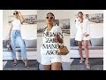 ZARA, MANGO, ASOS, FENDI | Haul & Styling | White Party Outfit | #zara #asos #mango #summeroutfit