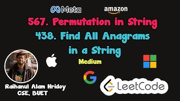 567. Permutation in String || 438. Find All Anagrams in a String || Leetcode Solutions